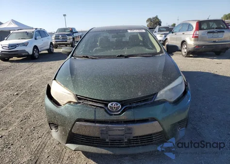 2015 Toyota Corolla L из США, поврежденный, VIN 2T1BURHE8FC264454